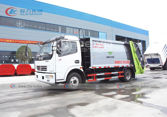 DONGFENG 8 CBM Recycling High Compression Ratio Residential Garbage Compressed Garbage Truck