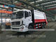 Dongfeng Kinland 6X4 Compression Garbage Truck With Q235B Steel Body