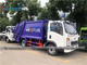 HOWO 5m3 Sanitation Self- Compressed 3tons Garbage Compactor Truck