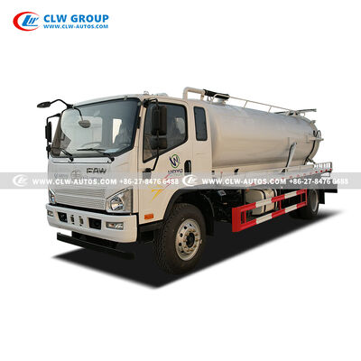 Sinotruk HOWO 10,000L Vacuum Sewage Truck with Yuchai 160HP Engine and Carbon Steel Tank for Septic Cleaning