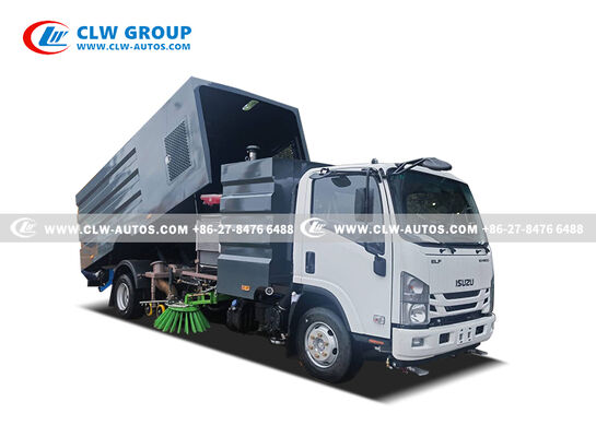 Isuzu KV800 8m³ Capacity Road Sweeper Truck with Dual-Power System for Municipal and Industrial Sanitation