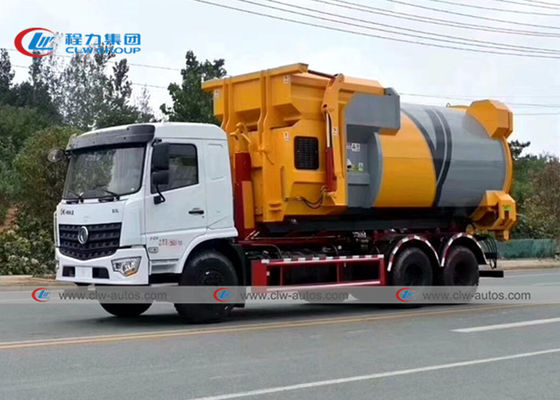Dongfeng Tianlong 6x4 18M3 Rear Loader Tipper Garbage Truck