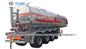 4 Axles 40m3 Asphalt Bitumen Tank Semi Trailer With Burner Insulation