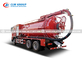 16CBM Vacuum Suction Truck Rhd Hauling Sewage Water To Disposal Sites