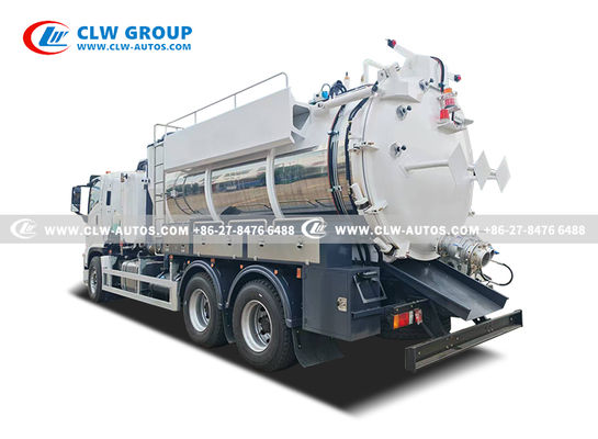 Isuzu Giga 6x4 Vacuum Suction Truck for High-Pressure Flushing Blockage Removal and Fast Extraction of Sludge and Debris
