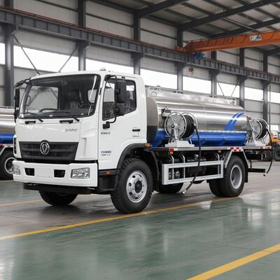 SINOTRUK HOWO CAFU 6000L Fuel Refueling Truck with Dual-Compartment Tank and YUNNEI YN4102 Diesel Engine