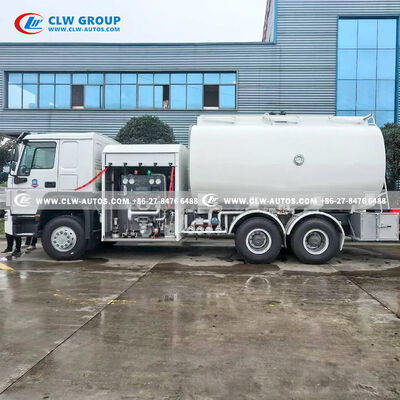 SINOTRUK HOWO 20,000-Liter Aviation Refueling Truck with 5182 Aluminum Alloy Tank and 1,200 L/min Flow Rate