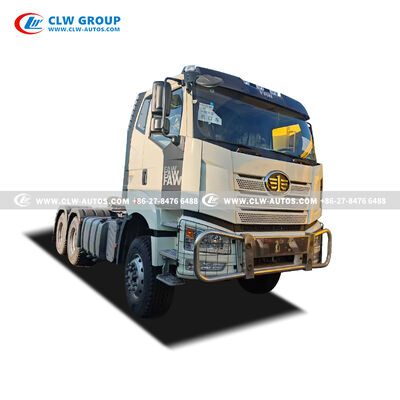 FAW J6P 6x4 Tractor Head with 420-550 HP Engine and Air-Suspended Sleeper Cab for Heavy-Duty Prime Mover Applications