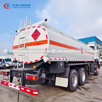 HOWO 371HP 20,000L Fuel Tanker Truck – 6x4 Heavy-Duty Diesel Bowser for Mining and Commercial Fuel Distribution
