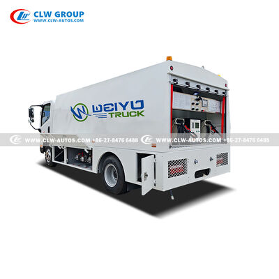 FAW Tiger VH 6000L CAFU Fuel Delivery Truck with Dual Independent Refueling Systems and Comprehensive Safety Technologies