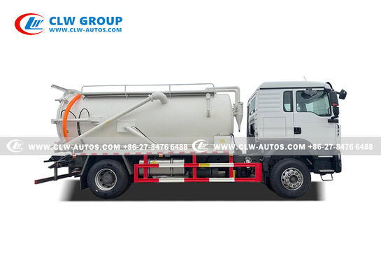 Sinotruk HOWO TX 22,000L Water Sprinkler Tanker with 371HP Turbocharged Engine and 360° High-Pressure Water Cannon for Dust Control