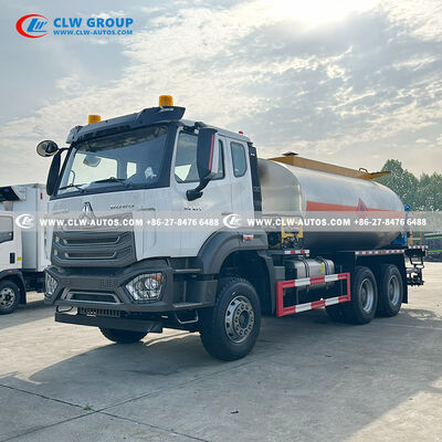 Sinotruk HOWO 6x4 NX Asphalt Sprayer Truck with 15,000L Capacity, 371HP Diesel Engine, and Intelligent Spraying Control