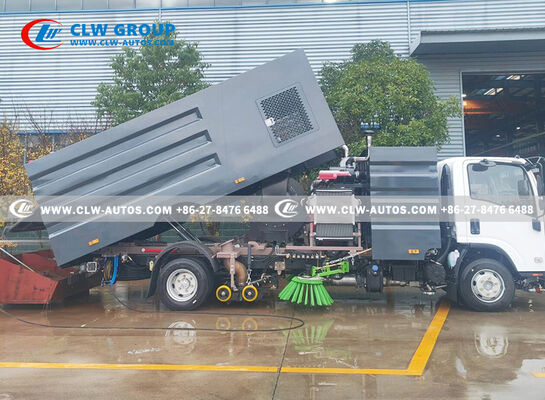 Isuzu KV800 8m³ Capacity Road Sweeper Truck with Dual-Power System for Municipal and Industrial Sanitation