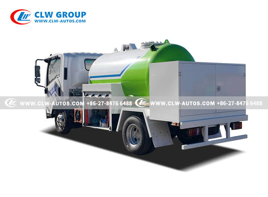 Isuzu KV100 4x2 LPG Refueling Truck with 5m³ Tank 120HP Euro 5 Engine Mobile Gas Dispensing Unit