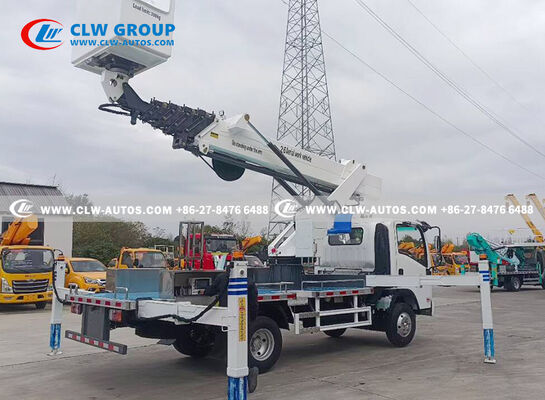 Isuzu KV100 4x2 26-Meter Insulated Aerial Work Platform with 120HP Engine for Live-Line High-Voltage Maintenance