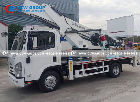 Isuzu KV100 4x2 26-Meter Insulated Aerial Work Platform with 120HP Engine for Live-Line High-Voltage Maintenance