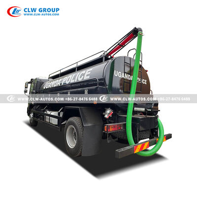 FAW 10CBM Fecal Vacuum Suction Truck with 260HP Engine and SK-12 Water Ring Pump for Heavy-Duty Waste Management