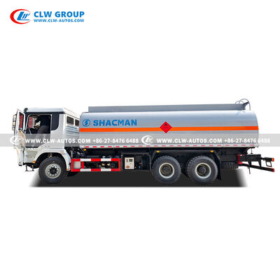 Shacman 6x4 380HP 25m³ Fuel Tanker Truck for Gasoline or Diesel Transport And Refueling