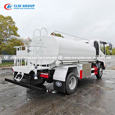 FAW 5m³ Capacity 304-2B Stainless Steel Water Sprinkler Truck with Euro III Engine for Municipal & Industrial Use