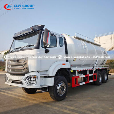 Sinotruk HOWO NX 20m³ Right-Hand Drive Sewage Suction Truck with Corrosion Resistant Vacuum Tanker for Municipal Waste