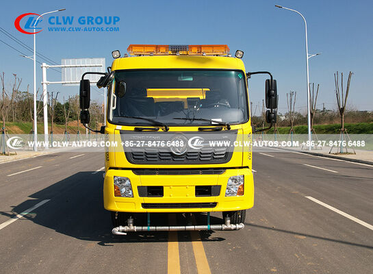 Dongfeng KR 210HP Road Sweeper Truck with 7m³ Stainless Steel Garbage Tank and 9m³ Water Tank