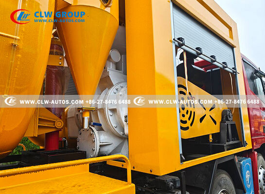 FOTON 8x4 Heavy-Duty Combination Sewer Cleaning & Vacuum Truck with High-Pressure Jetting and High-Efficiency Vacuum System