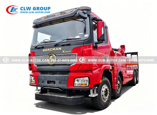 Shacman X3000 420HP 8x4 Integrated Wrecker Truck for Heavy-Duty Recovery