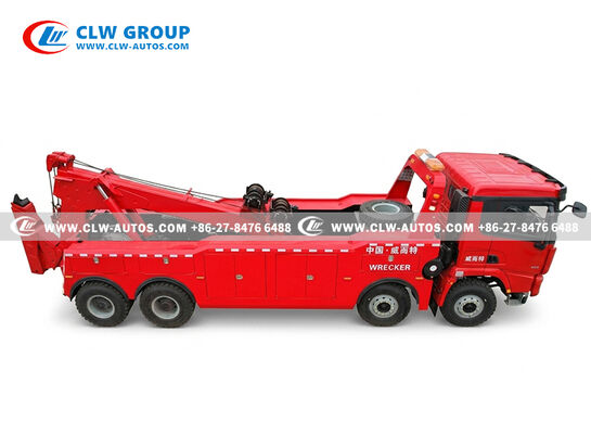 Shacman X3000 420HP 8x4 Integrated Wrecker Truck for Heavy-Duty Recovery