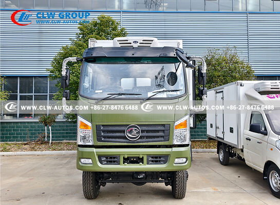 6-Ton All-Wheel Drive Refrigerated Truck with KCOLD Refrigeration Unit