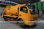 LHD Dongfeng Duolika 4X2 Diesel Fuel Sewer Cleaning Truck