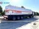 Tri Axle 46000 Liters 35T 40T Diesel Delivery Truck Semi Trailer