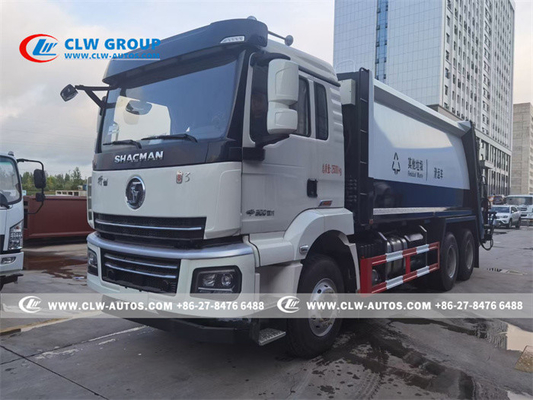 Συμπιεσμένα φορτηγά απορριμάτων Shacman 6x4 20cbm 16T