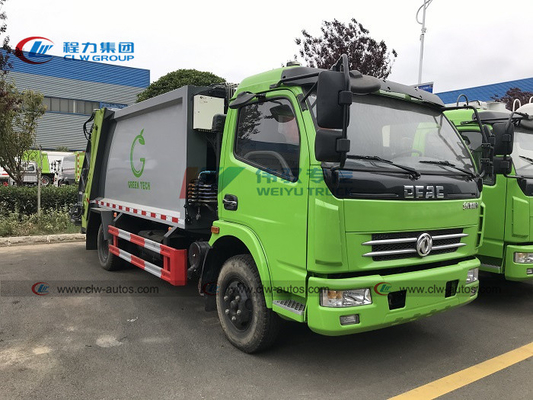 Dongfeng 5m3/5.000 λίτρα Αυτοσυμπιεζόμενα οχήματα απομάκρυνσης αποβλήτων